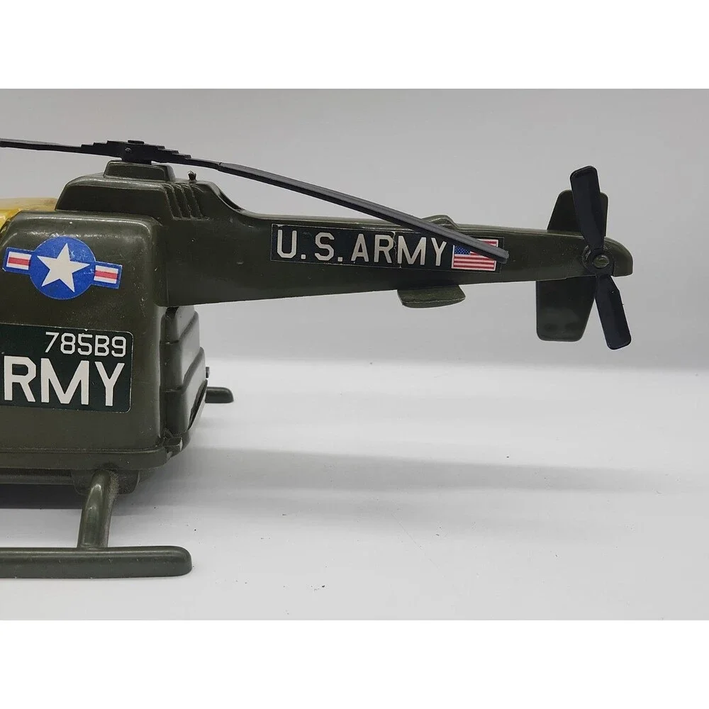 Gay Toys Inc. U.S. Army Military Helicopter Item 785 Green/Yellow Plastic USA
